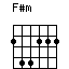 chord F#m